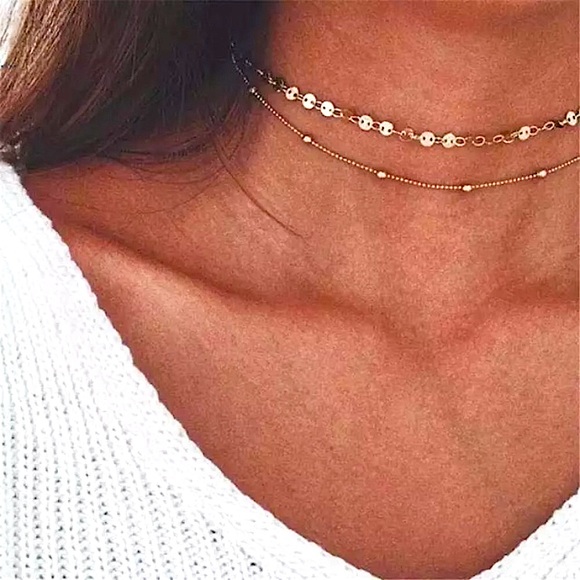 Jewelry - ⚜️[𝟯/$𝟭𝟴]⚜️2 Layered Gold Delicate Necklace NEW